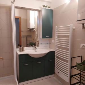 Phòng tắm tại Casa Roby al centro delle Dolomiti