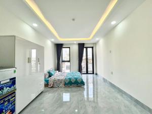 Ένα ή περισσότερα κρεβάτια σε δωμάτιο στο ZT House 301