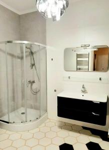 Bilik mandi di Apartments Jimasly