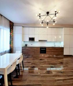 Dapur atau dapur kecil di Apartments Jimasly