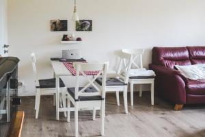 Posezení v ubytování Elmenhof