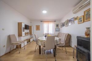 Posezení v ubytování Apartment Toma