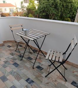 Balkón nebo terasa v ubytování Casa Amarela