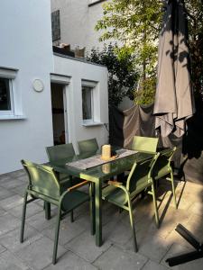 A patio or other outdoor area at LLAPARTMENTS Stuttgart Nord Még 41 kép
