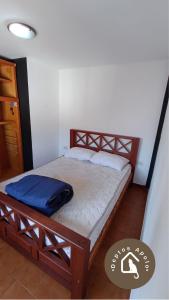Postel nebo postele na pokoji v ubytování Departamentos Apolo 2 Las Toninas!