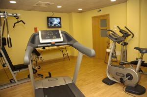 Fitness centrum a/nebo fitness zařízení v ubytování Hotel Andia