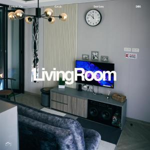 Μια τηλεόραση ή/και κέντρο ψυχαγωγίας στο GreysCo Villa Batu Panderman