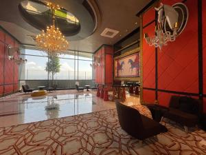 Χώρος καθιστικού στο Arte Cheras By Dream Stay