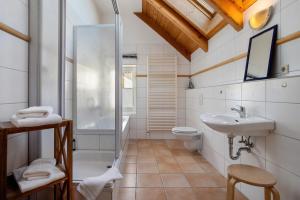 Koupelna v ubytování Fewo Villa Zwick An Der Kietzbrücke + 23 fotografií