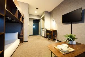 Μια τηλεόραση ή/και κέντρο ψυχαγωγίας στο Sapporo - Apartment - Vacation STAY 29227v