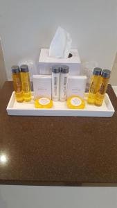 Coffee and tea-making facilities at The Chequers Hotel 