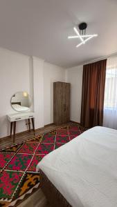 Postel nebo postele na pokoji v ubytování Agat cottage