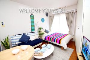 เตียงในห้องที่ KITAZAWA CS HOUSE - Vacation STAY 28958v