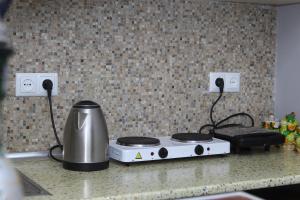 Kuchyň nebo kuchyňský kout v ubytování Mini Hostel N.Tigranyan 5