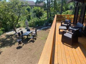 Balkón nebo terasa v ubytování Traditional Japanese house stay Kojitsu