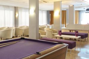 Biliár nebo kulečník v ubytování Hotel Brasil