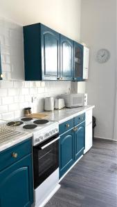 Una cocina o cocineta en Seaview apartment in Rothesay