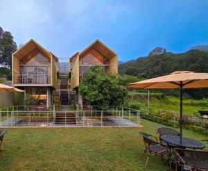 Zahrada ubytování Azenya Nuwara Eliya + 12 fotografií