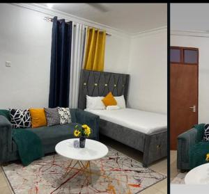 Ένα ή περισσότερα κρεβάτια σε δωμάτιο στο Haven luxxe homes