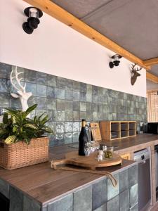 Η κουζίνα ή μικρή κουζίνα στο Casa La Jolla B&B