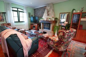 Posezení v ubytování La mies