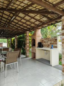 Patio nebo venkovní prostory v ubytování Excelente casa de Praia em Saquarema + 13 fotografií