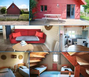 Posezení v ubytování Pti Nel, charmante maison 100 m plage d 'Asnelles au coeur des plages du débarquement proche Arromanches et Bayeux , jardin, terrasse, parking commerces, restaurants à 10 mn à pied