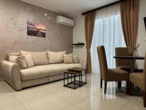 Khu vực ghế ngồi tại Panorama apartments