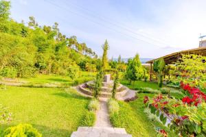 Zahrada ubytování IKORO RESORT Musanze