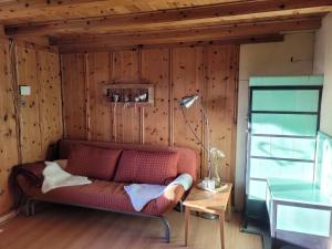 Χώρος καθιστικού στο Chalet Staufenhof