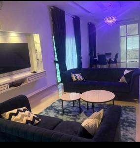 TV a/nebo společenská místnost v ubytování MP House
