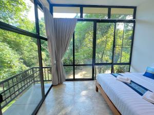 Balkón nebo terasa v ubytování Plern Malee Resort