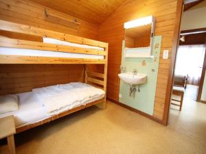 Ένα ή περισσότερα κρεβάτια σε δωμάτιο στο Bright Chalet with Terrace +29 φωτογραφίες