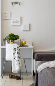 Posezení v ubytování Hotel Clitunno