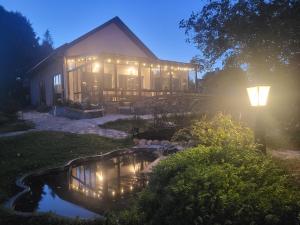 Zahrada ubytování Anser Collis