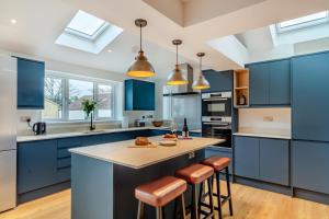 Kuchyň nebo kuchyňský kout v ubytování High Beach Instow