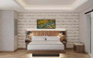 Postel nebo postele na pokoji v ubytování Hotel Indigo Gatlinburg Downtown by IHG + 24 fotografií