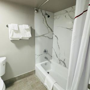Ένα μπάνιο στο Red Roof Inn Miami, AZ