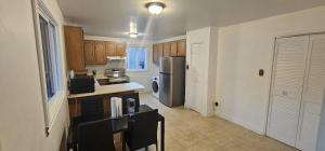 Kuchyň nebo kuchyňský kout v ubytování Chez Jeff