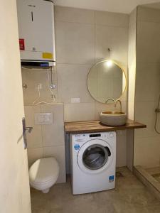 Koupelna v ubytování Apartman Viktoria