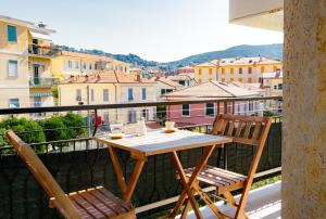 Μπαλκόνι ή βεράντα στο Lerici D'amare a 3 min a piedi dalla spiaggia