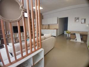 Η κουζίνα ή μικρή κουζίνα στο Fufy's apartment