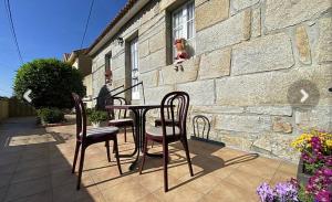 En balkon eller terrasse på Casa Rural Asento