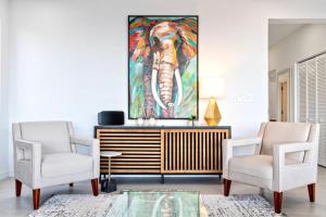 Posezení v ubytování ZenBreak Villa Ferraj 2bd