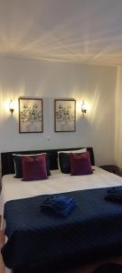 Кровать или кровати в номере Villa Di Mare