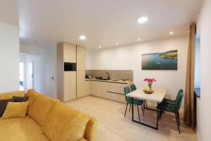 Kuchyň nebo kuchyňský kout v ubytování Quantara Resort Domaša
