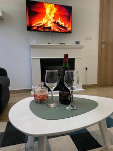 Nápoje v ubytování Apartman Zvezdica