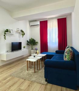 Ruang duduk di Chavdar Apartments