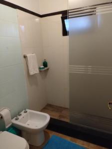 Koupelna v ubytování Alonso Chacras Lodge + 33 fotografií