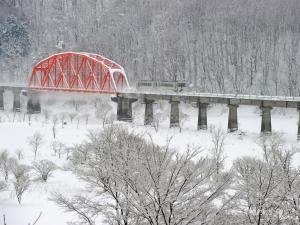 せせらぎの宿吉野屋 v zimě